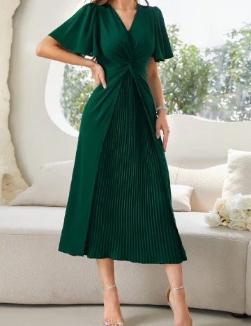 Rochie medie SHEIN, verde Verde
