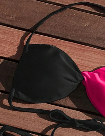 Costum de baie SHEIN, negru/roz Negru