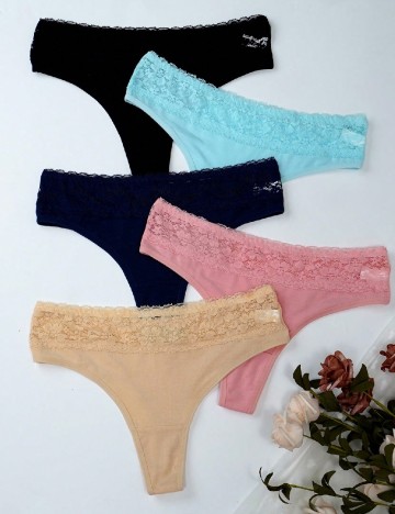 
						Set chiloti 5 bucati SHEIN, mix culori