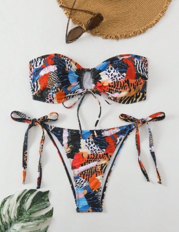 
						Costum de baie SHEIN CURVE, mix culori