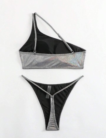 Costum de baie SHEIN, argintiu