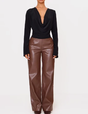 Bluza PRETTYLITTLETHING, negru