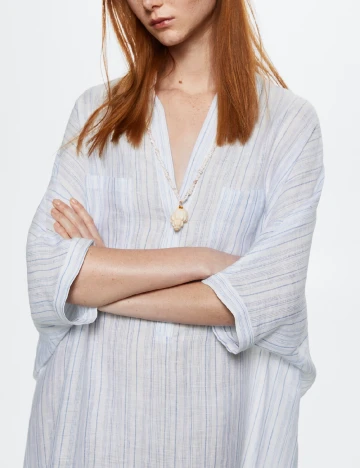 Rochie scurta Mango, alb Alb