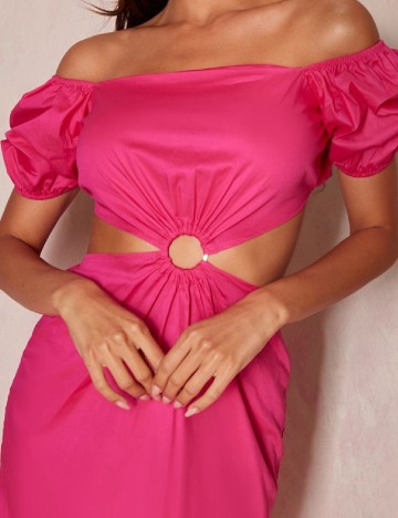 Rochie scurta PRETTYLITTLETHING, roz