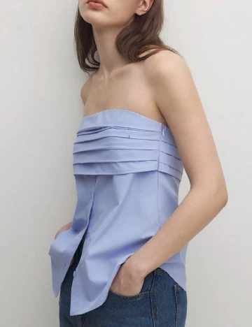 Top SHEIN, albastru Albastru