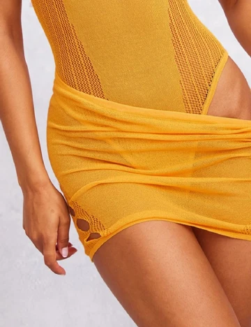 Fusta de plaja PRETTYLITTLETHING, portocaliu Portocaliu