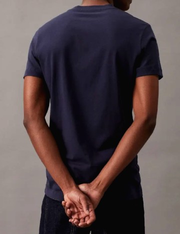 Tricou Calvin Klein Jeans, bleumarin
