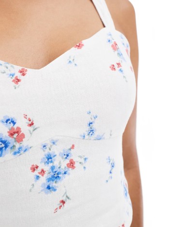 Top Hollister, alb