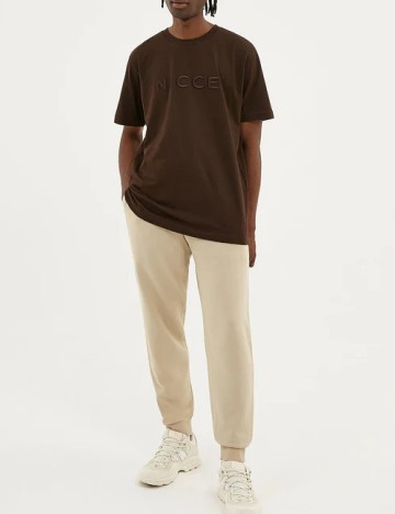 
						Tricou Oversize NICCE, maro