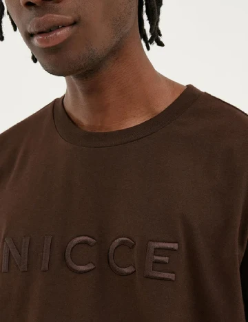 Tricou Oversize NICCE, maro Maro