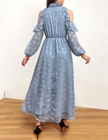 Rochie lunga SHEIN, albastru Albastru