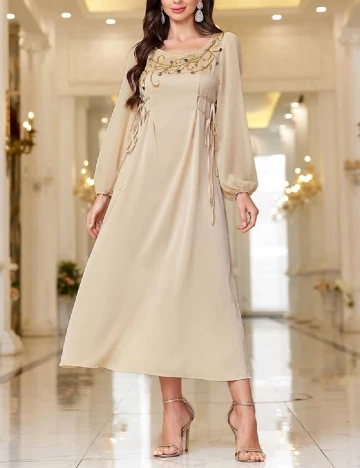 Rochie medie SHEIN, crem Crem