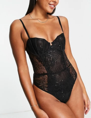 Body Wild Lovers, negru Negru