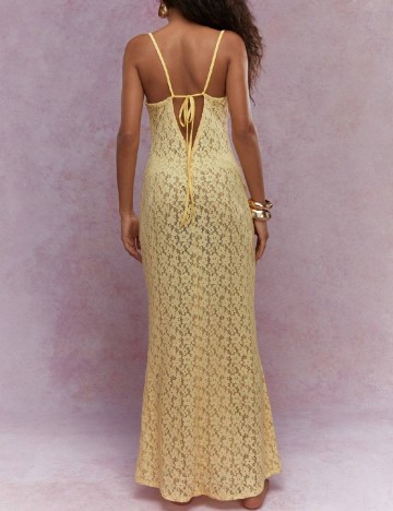 Rochie lunga SHEIN, galben