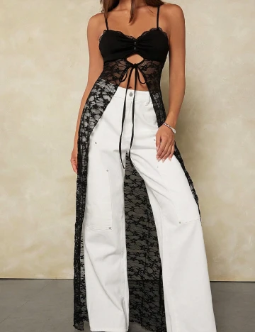Top SHEIN, negru