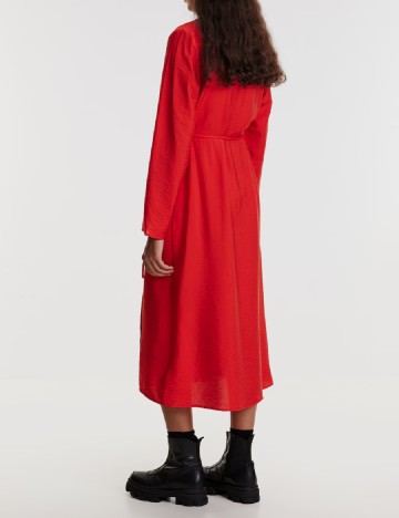 Rochie medie Edited, rosu
