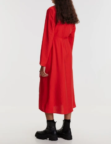 Rochie medie Edited, rosu