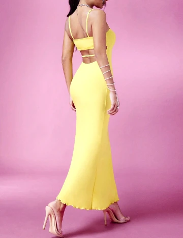 Rochie lunga SHEIN, galben
