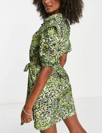 Rochie scurta Top Shop, verde