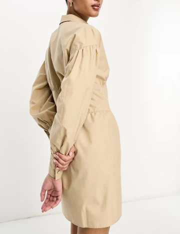 Rochie scurta ASOS, maro