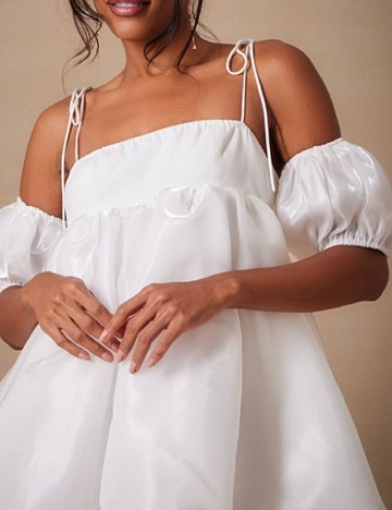 Mansete 2 bucati PRETTYLITTLETHING, alb