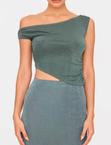 Top PRETTYLITTLETHING, turcoaz