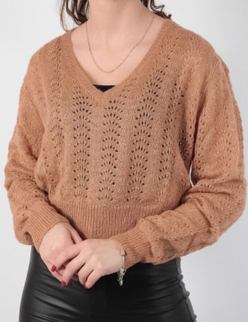 Pulover Motivi, maro, L