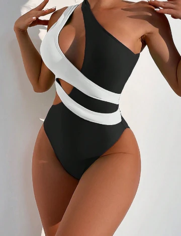 Costum de baie SHEIN, negru