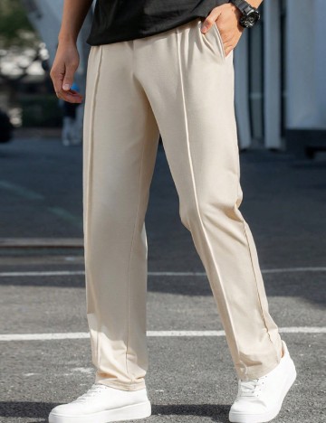 
						Pantaloni SHEIN, crem