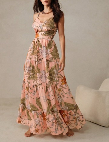 
						Rochie lunga SHEIN, mix culori