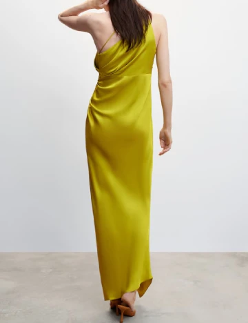 Rochie lunga Mango, verde Verde