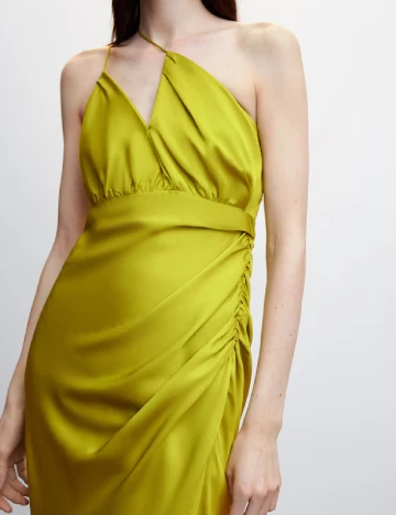 Rochie lunga Mango, verde Verde