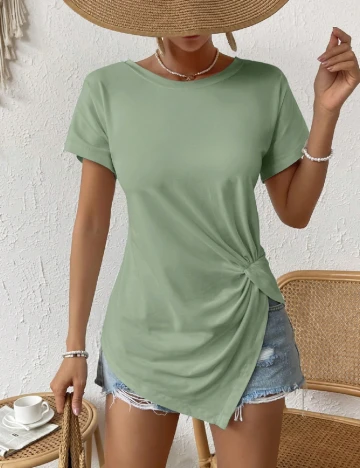 Tricou SHEIN, verde Verde