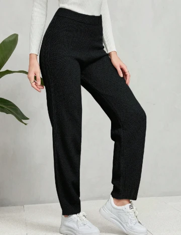 Pantaloni SHEIN, negru Negru