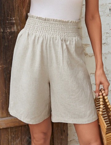 
						Pantaloni scurti Emery Rose, bej