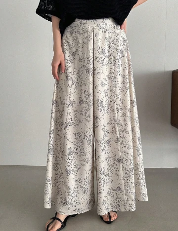 Pantaloni Friful, alb Alb