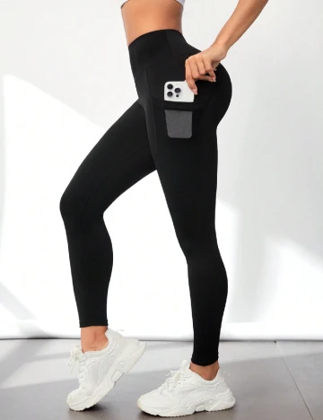 Colanti SHEIN, negru Negru