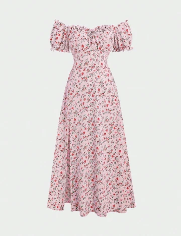 Rochie medie SHEIN, roz Roz