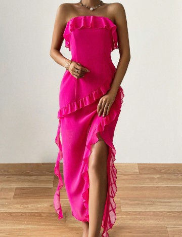 
						Rochie lunga SHEIN, roz