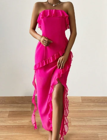 Rochie lunga SHEIN, roz