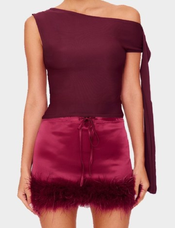 
						Bluza PRETTYLITTLETHING, visiniu