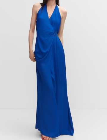 
						Rochie lunga Mango, albastru