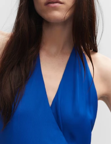 Rochie lunga Mango, albastru