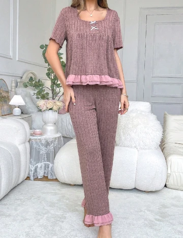 Pijama SHEIN, roz