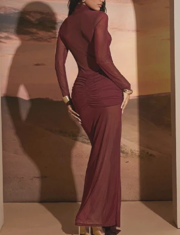 Rochie lunga SHEIN, pruna
