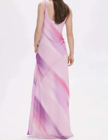 Rochie lunga Mango, roz Roz