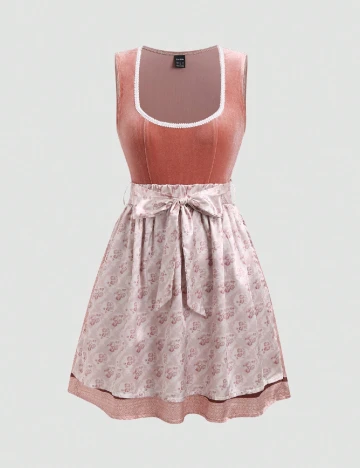 Rochie scurta SHEIN, roz