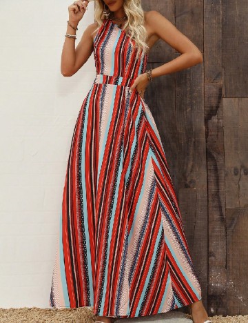 
						Rochie lunga SHEIN, mix culori