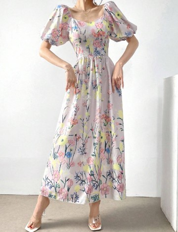 
						Rochie lunga SHEIN, roz