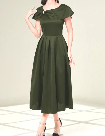 Rochie medie SHEIN, verde